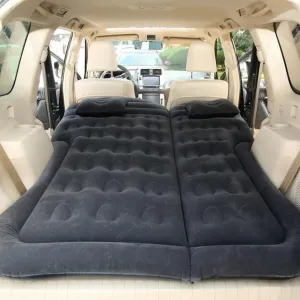 Car Inflatable Mattress, for Range Rover Sport 5Seats 2010-2013 Rest Sleeping Portable Outdoor Travel Camping Air Beds, Auto Accessories,A-Black 01