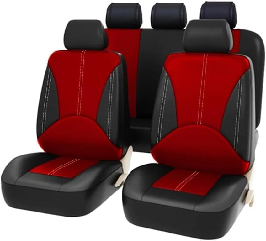Car Seat Cover Sets for Ford Fusion 2013 2013 2014 2015 2016 2017 2018 2019 2020,Front Rear Covers Protector Waterproof Breathable Comfortable Full Surround Kit Airbag Compatible Accessories