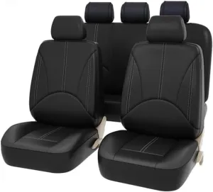 Car Seat Cover Sets for Ford Fusion 2013 2013 2014 2015 2016 2017 2018 2019 2020,Front Rear Covers Protector Waterproof Breathable Comfortable Full Surround Kit Airbag Compatible Accessories