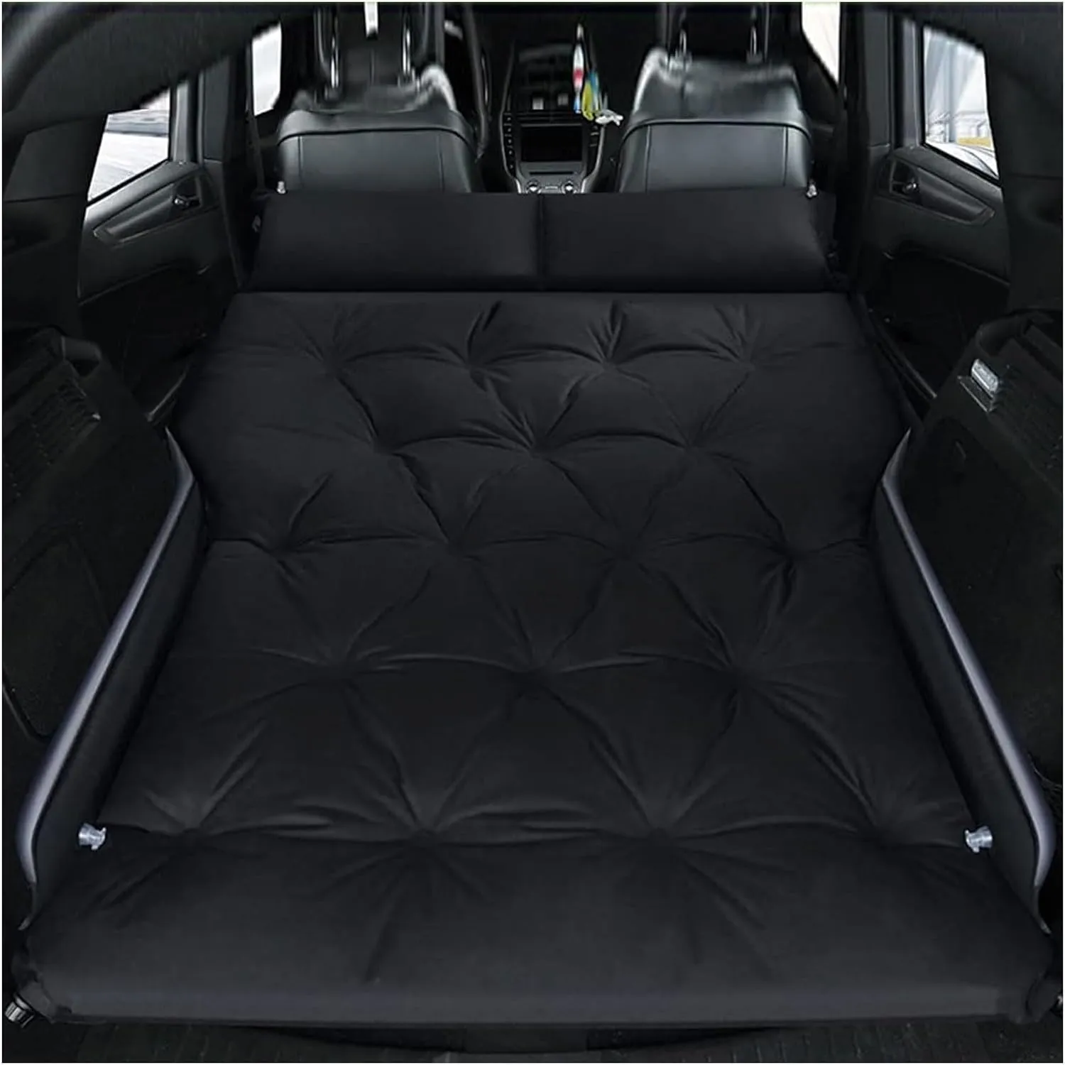 Car Travel Mattress for Honda CRV 2012 2013 2014 2015 2016 2017,Portable Air Pillow Inflator,Rear Trunk Air Mattress,Thickened Bed Cushion for Camping Travel,D