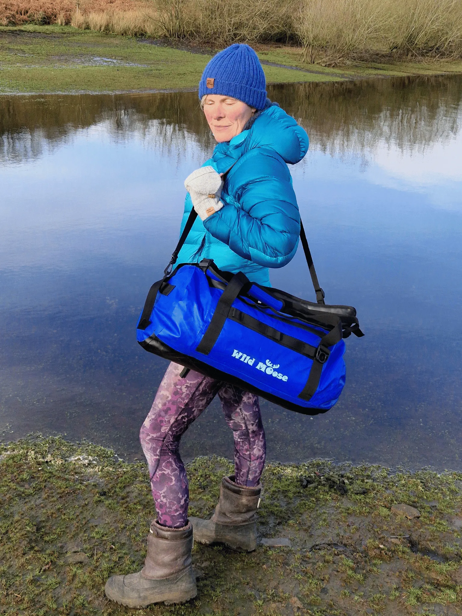 Caribou kit bag - 40L - regatta blue