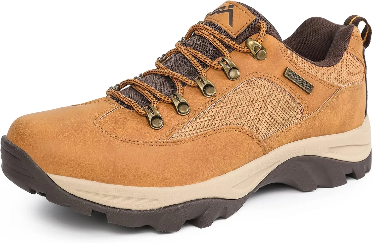 CC-Los Men's Hiking Shoes | Waterproof Work Shoes | Non-Slip & Comfortable Walking Size 7.5-14