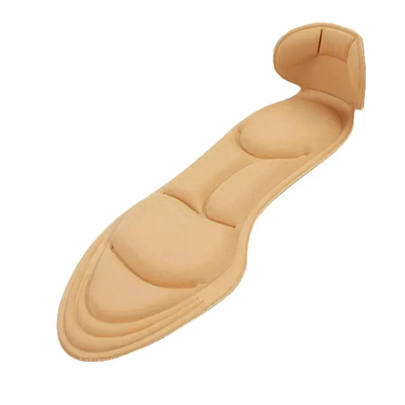 Champagne High-Heel Fashion Insoles for Women: 1 Pair of Comfortable and Breathable Inserts