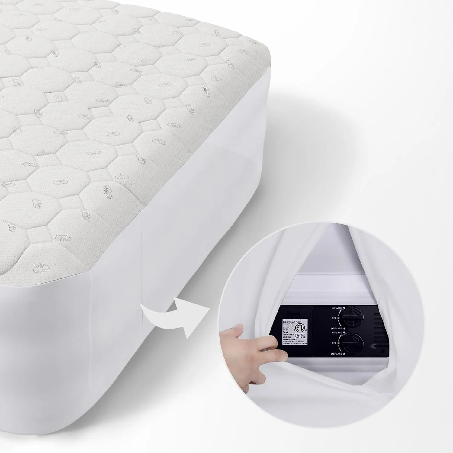 CHILLSUN Waterproof Mattress Protector Twin Fitted Sheet with Stretchable Pockets, Deep Sleep Noiseless Cooling Soft & Breathable Hypoallergenic Material, Extra Thick Mattresses Cover for Bed