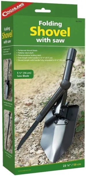 Coghlan's Folding Camp Shovel with Saw