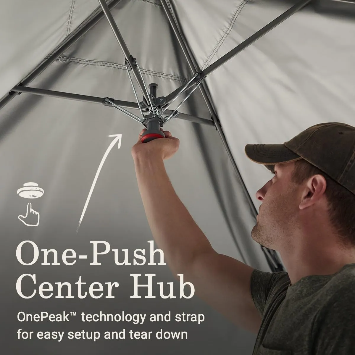 Coleman Oasis Instant Pop-Up Canopy Tent with Side Wall Attachment 10x10ft/13x13ft Portable Shelter with One-Push Setup & Takedown Robust Frame with Wheeled Carry Bag