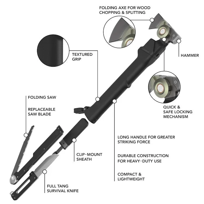 COMBAR™ FoldaXe Pro