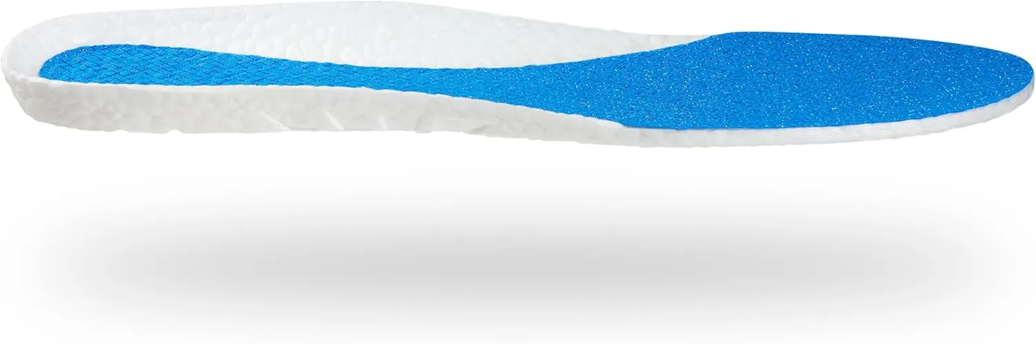 Comfort Ultra Deluxe 2.0 Insoles // All Day Support, Relieve Foot Pain (Ocean Blue, US 9-13)