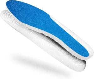 Comfort Ultra Deluxe 2.0 Insoles // All Day Support, Relieve Foot Pain (Ocean Blue, US 9-13)