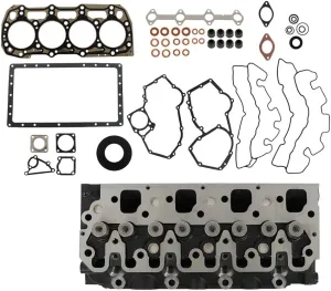 Complete Cylinder Head & Full Gasket Kit For Perkins 404D-22T 104-22 404C Engine