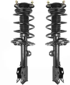 COMPLETESTRUTS Front Quick Complete Strut Assemblies with Coil Springs Replacement for 2014-2019 Toyota Corolla - Set of 2