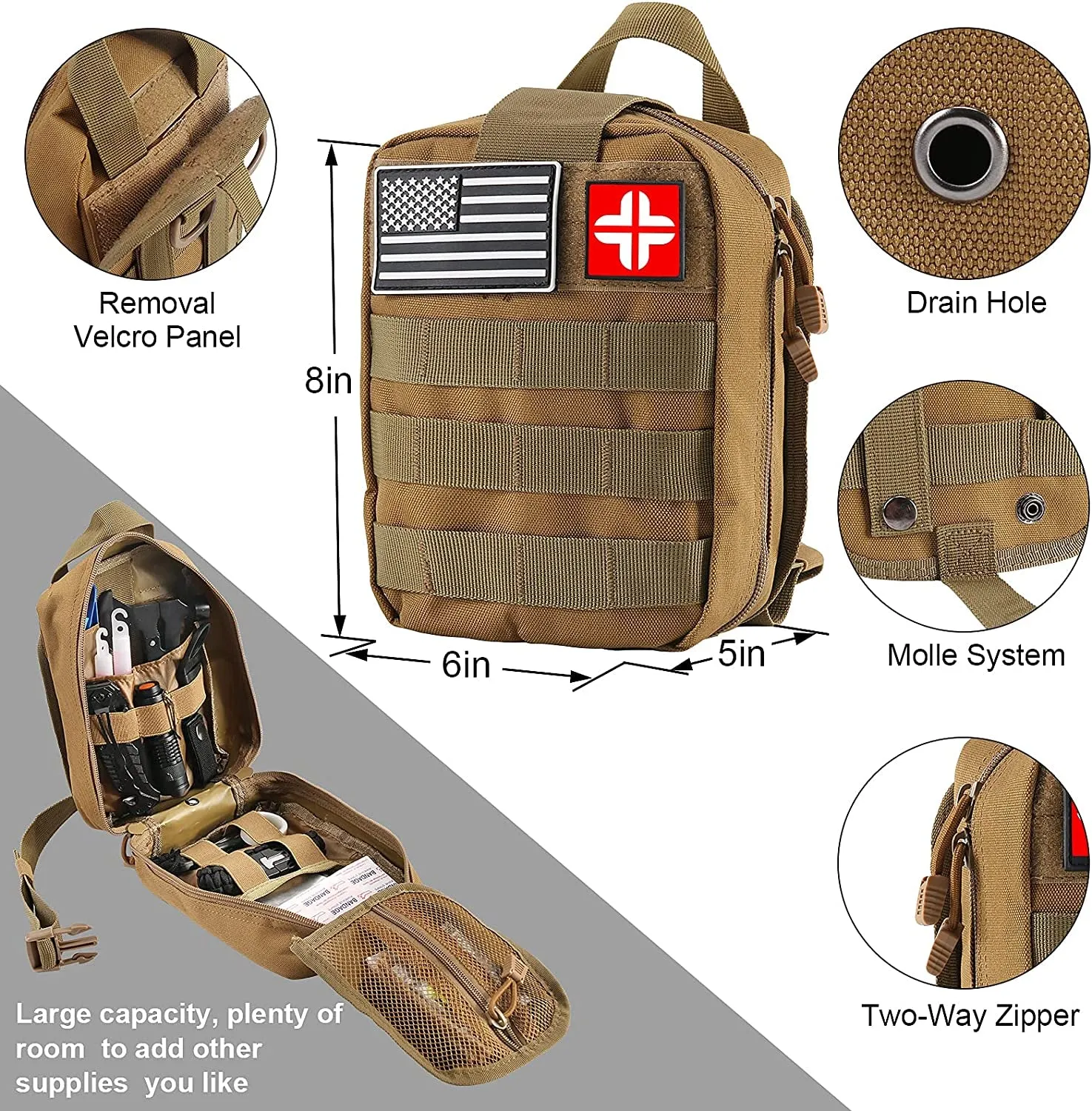 Comprehensive 142-Piece Adventure Gear Set for Dads Who Camp with Enthusiasm