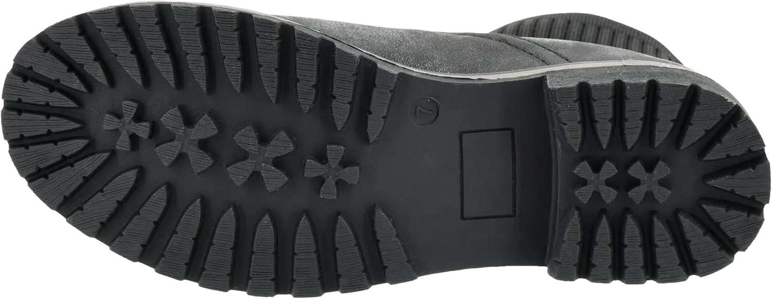 Corkys Footwear Womens Cabin Fever Bootie - Featuring a Sock Top Upper, A Lug Outsole with a 1-Inch Heel, Comfortable and Cushioned Insoles For All-Day Wear