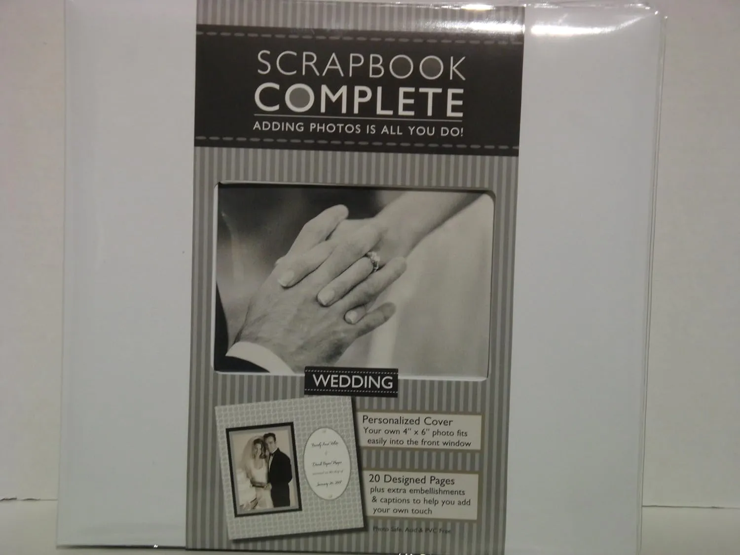 CR Gibson Tapestry MS12PD-5169 12-by-12-Inch Scrapbook Complete Kit, Wedding