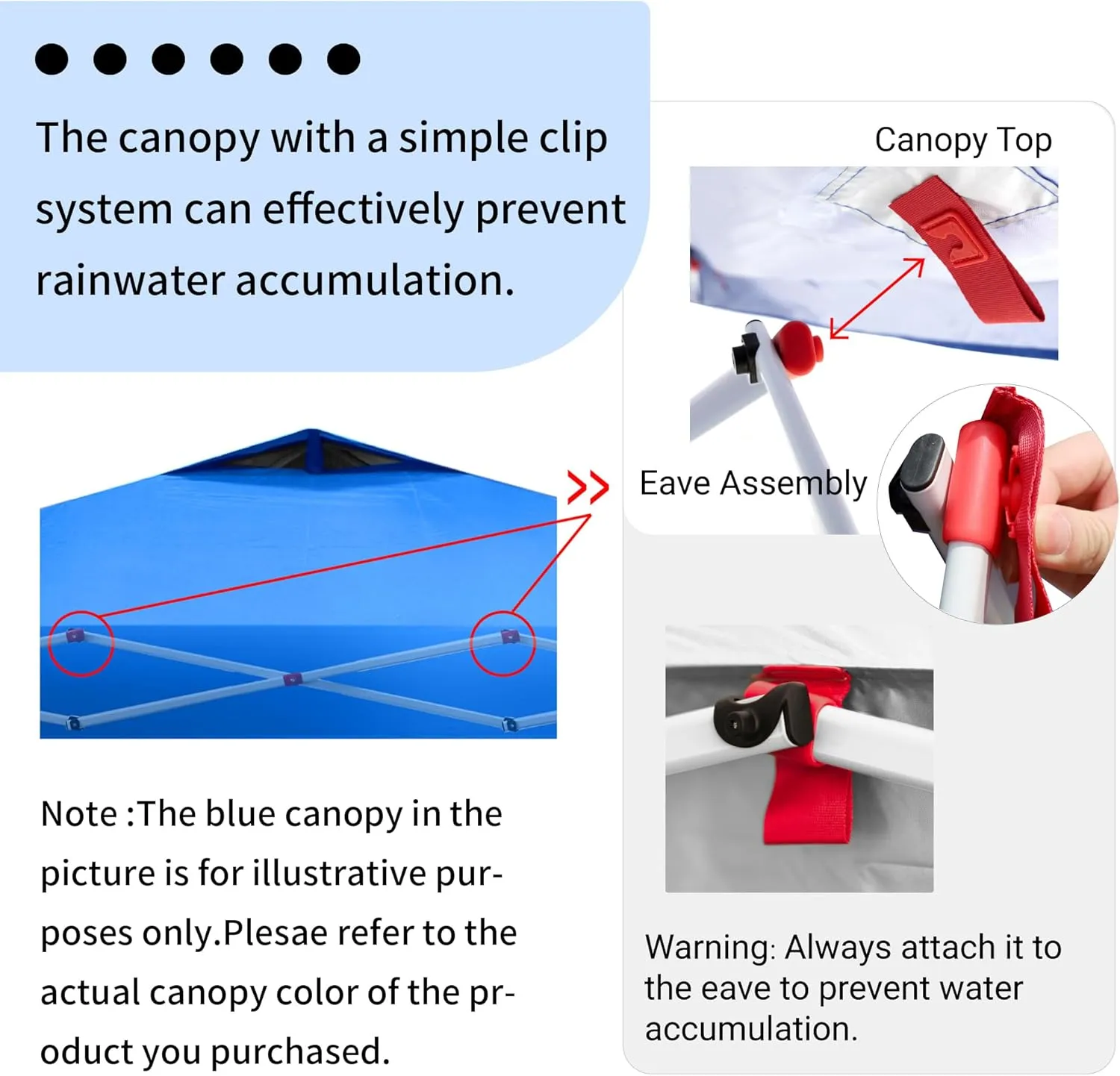 CROWN SHADES 10x10 Pop Up Canopy with 1 Side Wall - Beach Tent with One Push Setup - Outdoor Sun Shade for Events, Parties, Camping - Gazebo with STO-N-Go Cover Bag (Cyan Blue)