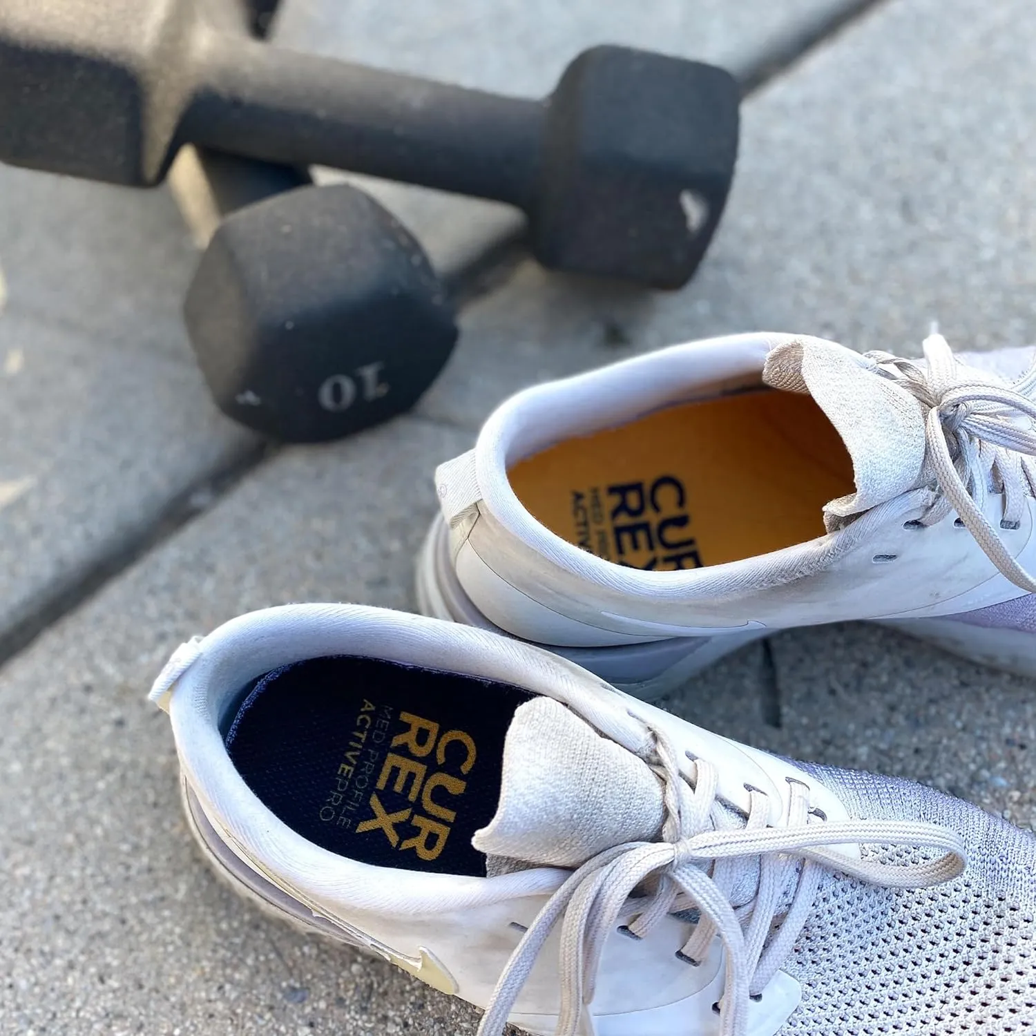 CURREX ActivePro Insoles for Basketball, Volleyball, Dance, Running & Other Sports Shoes – Arch Support Inserts to Help Reduce Fatigue & Ankle & Heel Pain – for Men & Women – Medium Arch, Medium