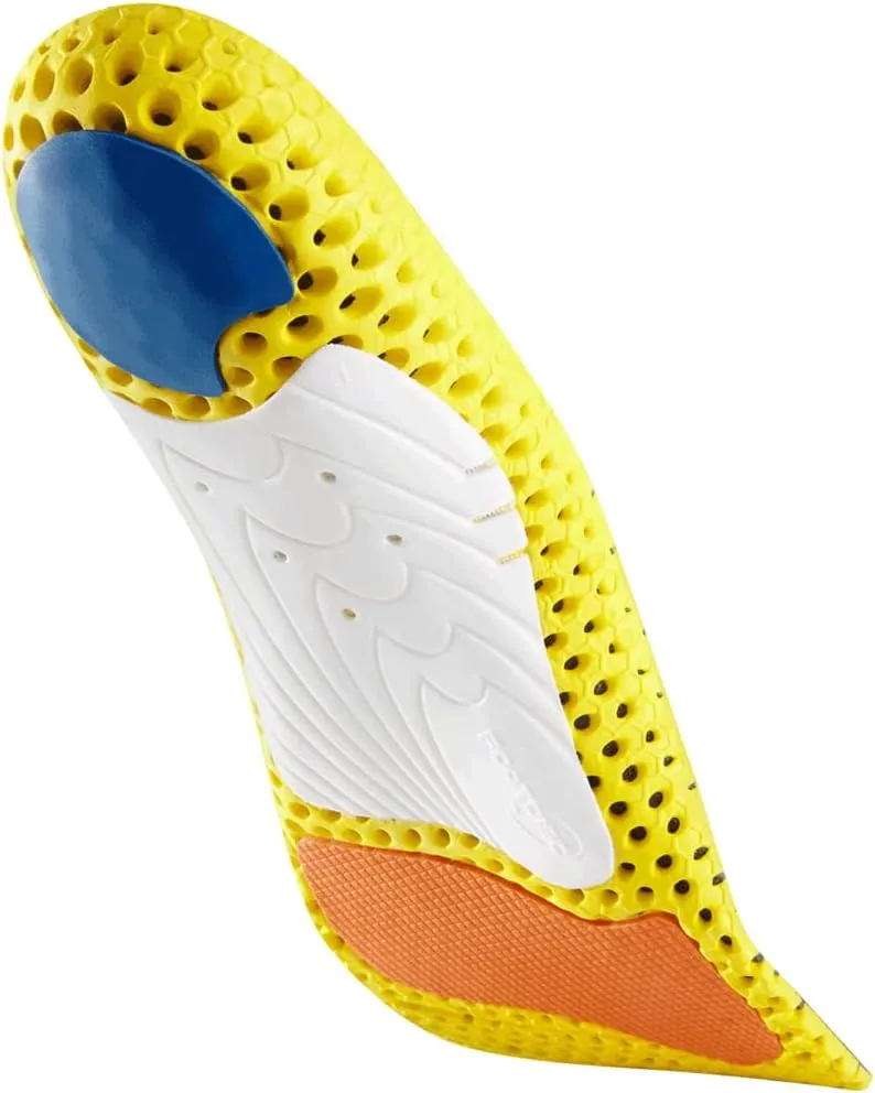 CURREX RunPro Insoles for Running Shoes – Arch Support Inserts to Help Reduce Fatigue, Prevent Injuries & Boost Performance – for Men & Women – High Arch, XS