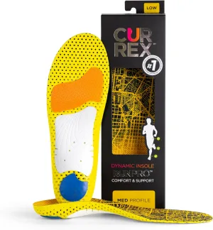 CURREX RunPro Insoles for Running Shoes – Arch Support Inserts to Help Reduce Fatigue, Prevent Injuries & Boost Performance – for Men & Women – Medium Arch, XL