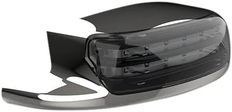 Custom Dynamics PB-FT-TOUR-S-C Probeam Rear Fender Tip Lights - Chrome Finish, Smoke Lens