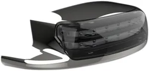 Custom Dynamics PB-FT-TOUR-S-C Probeam Rear Fender Tip Lights - Chrome Finish, Smoke Lens