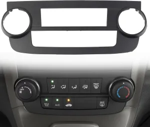 Dasbecan Dash A/C Air Conditioning Panel Installation Mount Trim Kit Compatible with Honda CR-V CRV 2007-2011 AC Bezel (Manual A/C)