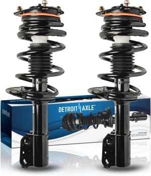 Detroit Axle - 2 Front Struts for Chevy Impala Monte Carlo Pontiac Grand Prix Buick LaCrosse Century Regal Allure Complete Struts w/Coil Springs Replacement Strut Shocks Assembly