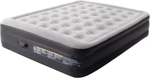 DIMAR GARDEN Air Mattress Queen with Built-in Pump, 18.5” Blow Up Mattress, Inflatable Air Bed for Home