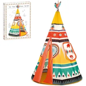 DJECO Educational Toy Teepee Tent Home Camping [DD04491]