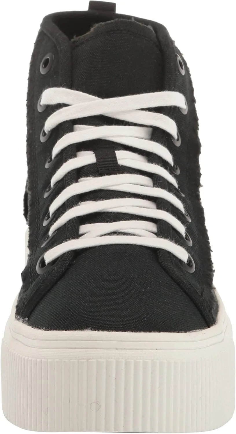 Dr. Scholl's Women's for Now Hi High Top Platform Lace Up Retro Fashion Sneaker