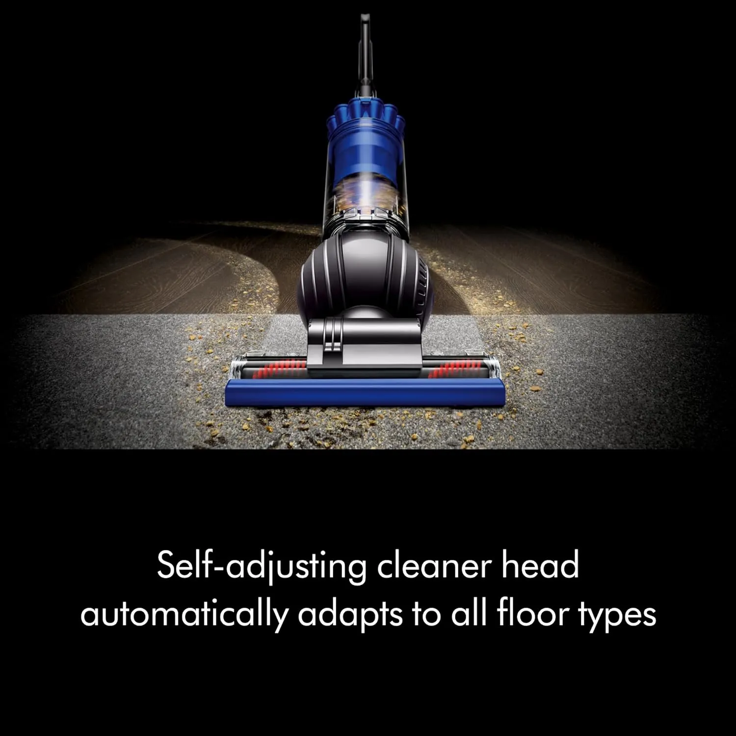 Dyson Ball Animal Total Clean Upright Vacuum, Iron/Blue