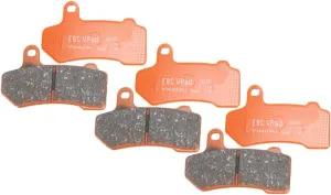 EBC Brakes EBPCK1015 Complete Semi-Sintered V-Pads Brake Pad Change Kit