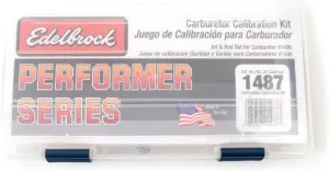 Edelbrock 1487 Performer Series Carburetor Calibration Kit