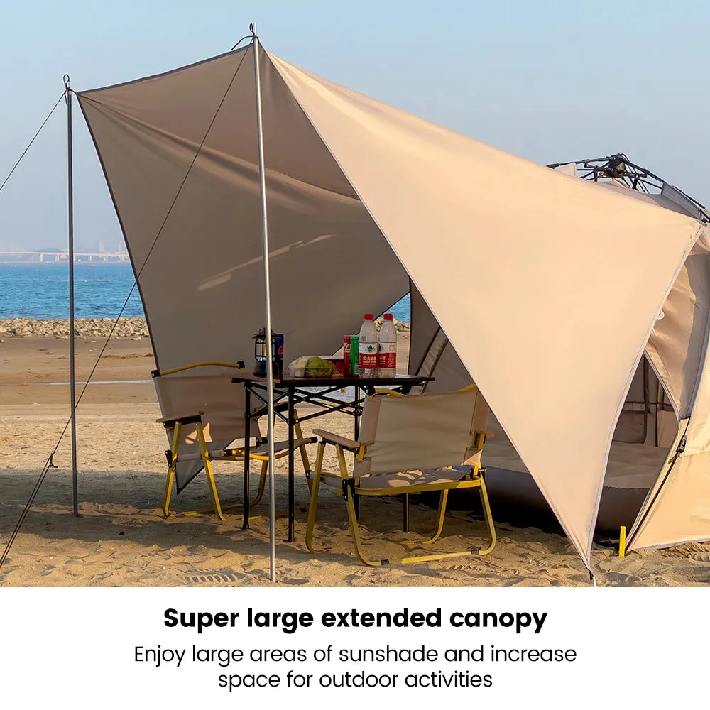 Effortless Shade & Quick Setup: Sonuto One-Touch Automatic Tent