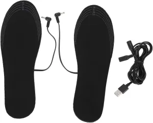Electric Heated Insole,Winter Foot Warmers USB Rechargeable Shoes Boot Heater Washable Reusable for Men and Women (#1)