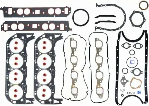 ENGINETECH C7.4-A FULL GASKET SET (W/PREMIUM UMBRELLA VALVE SEALS) compatible with 1991-1995 CHEVROLET GM 7.4L 454 OHV V8 16V