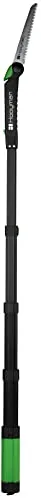 Extendable Tree Saw w/ Compact Design,Detachable Handsaw