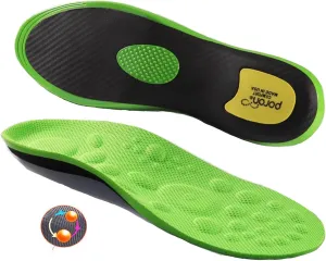 Feet Recovery System for Feet Pain and Fatigue Orthotic Insoles Magnetic Therapy Acupoint Massage Arch Support Gel Insoles 3D-Xpain™-Poron Plantar Fasciitis Metatarsalgia Orthopedic Insoles