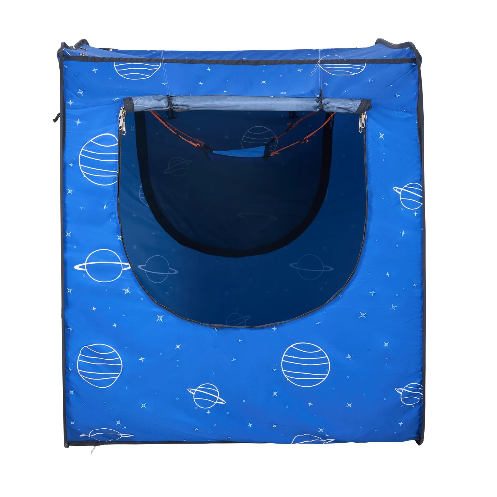 (FINAL PRICES ARE LOWER ON OUR SITE!) VEVOR 2 Doors Bed Tent Breathable Tent Light Blackout with 0.33 in Fiber Poles