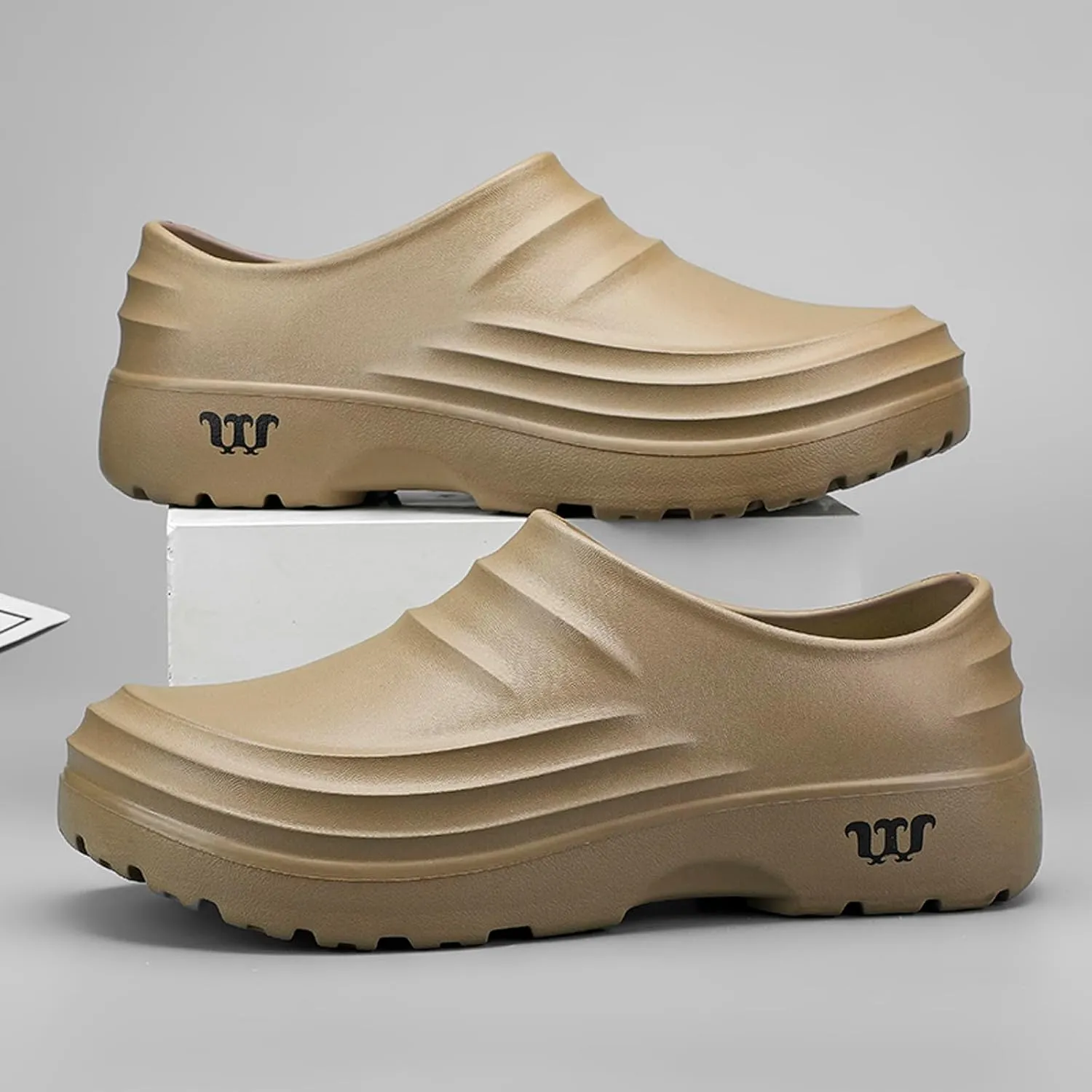 FLIOZY Chef Shoes Men's Professional Non Slip Waterproof Work Shoes Women's Nursing Shoes Garden Shoes for Hospital Garden Kitchen Unisex