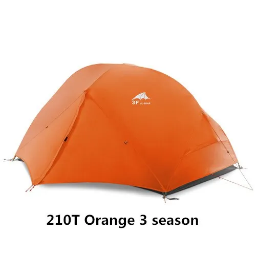 Floating Cloud 2 Camping Tent 3-4 Season 15D Outdoor Ultralight Silicon Coated Nylon
