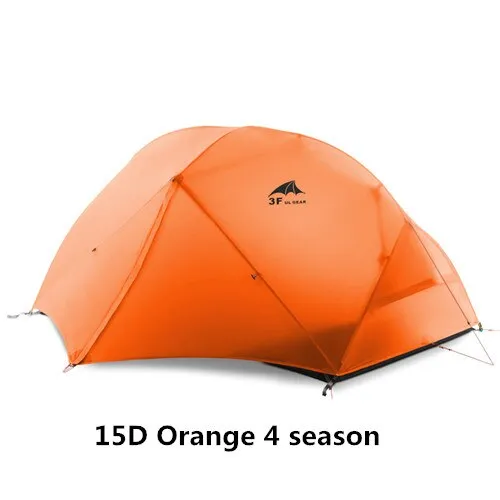 Floating Cloud 2 Camping Tent 3-4 Season 15D Outdoor Ultralight Silicon Coated Nylon