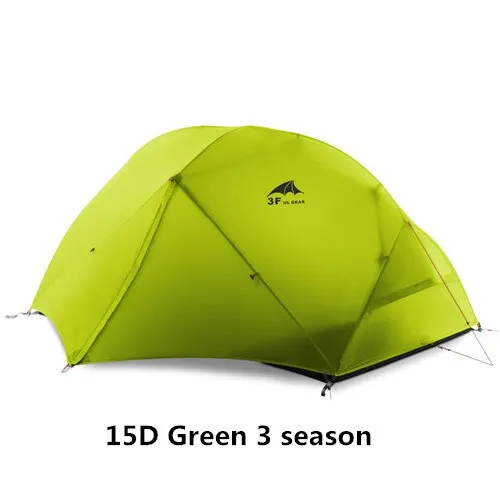 Floating Cloud 2 Camping Tent 3-4 Season 15D Outdoor Ultralight Silicon Coated Nylon
