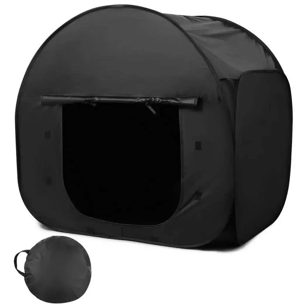 Foldable Children'S Tent 90 X 90 X 90Cm Blackout Vinyl Indoor / Outdoor