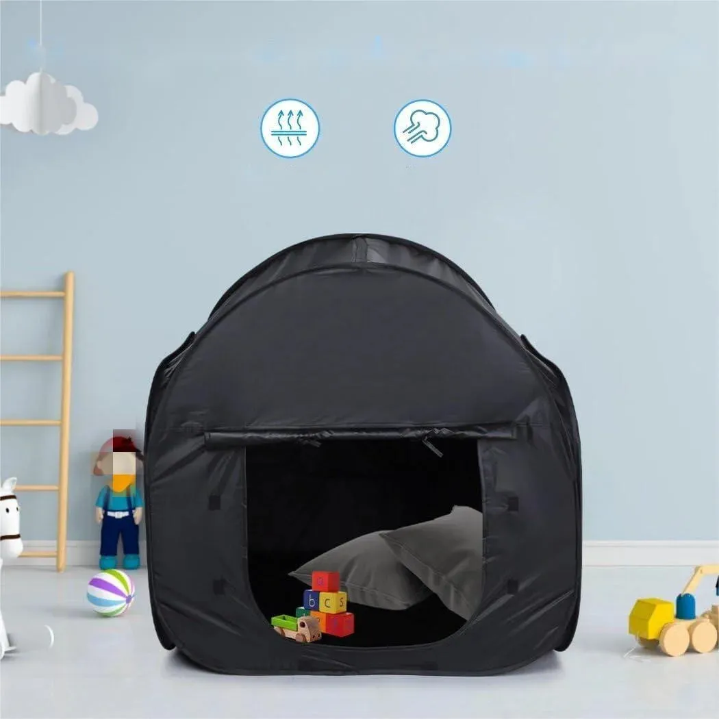 Foldable Children'S Tent 90 X 90 X 90Cm Blackout Vinyl Indoor / Outdoor
