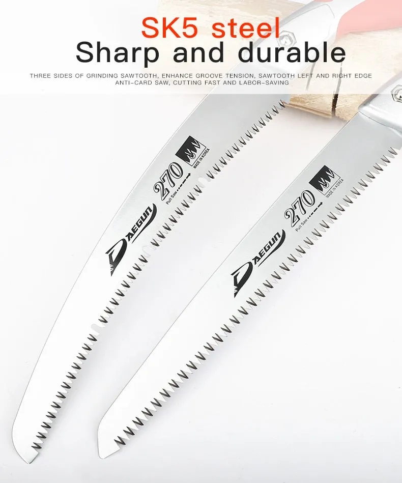 Folding Saw Garden Handmade