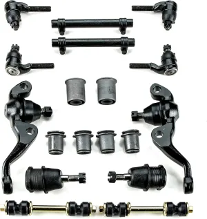 Front End Suspension Rebuild Kit Compatible With 1965-1969 Belvedere GTX Roadrunner, And Satellite, OEM Spec Replacement Parts, 18 Piece Kit