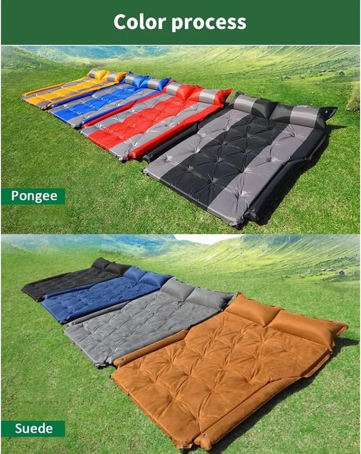 GHUNT Car Air Mattress for Subaru Outback BT BS BR BP BH 5/4/3/2.Gen 2004-2021 2022 2023 2024 2025, Inflatable Air Mattress Thick Air Bed Travel Camping Outdoor Activities,E, normal