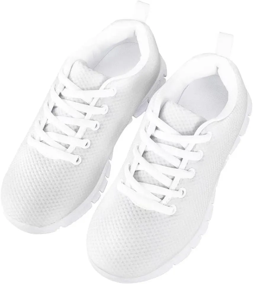 GIFTPUZZ Unisex Kid Breathable Running Shoes Mesh Fitness Shoes School Sports Jogging Outdoor Shoes