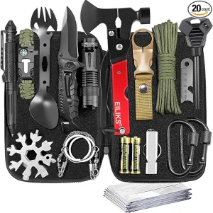 Gifts for Men Dad Him Birthday Christmas Fathers Day, Cool Gadget/Survival Gear and Equipment, Unique Camping Hunting Hiking Outdoor Gear, Gift Idea for Valentines Day Boyfriend Boys Stocking Stuffer