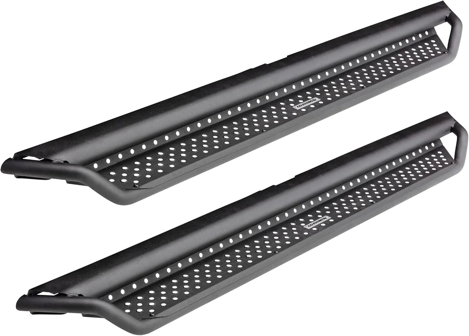 Go Rhino! D14205T Dominator Extreme D1 SideSteps - Complete Kit: Sidestep   Brackets, Black